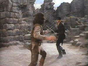 Sword fighting with Inigo